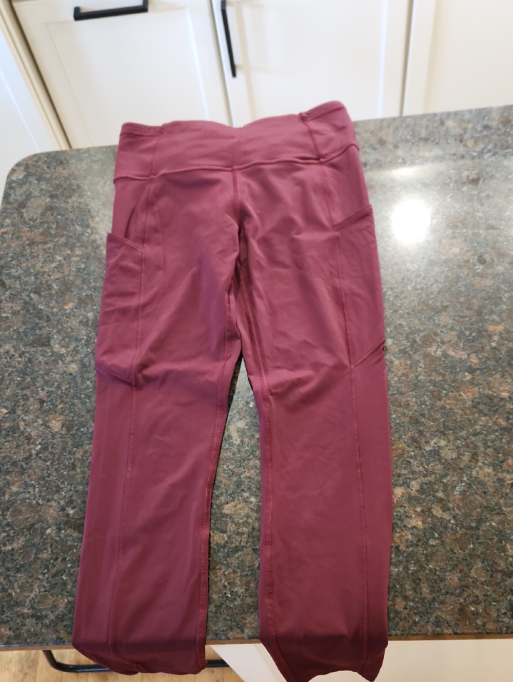 lululemon athletica Burgundy High-Rise Leggings